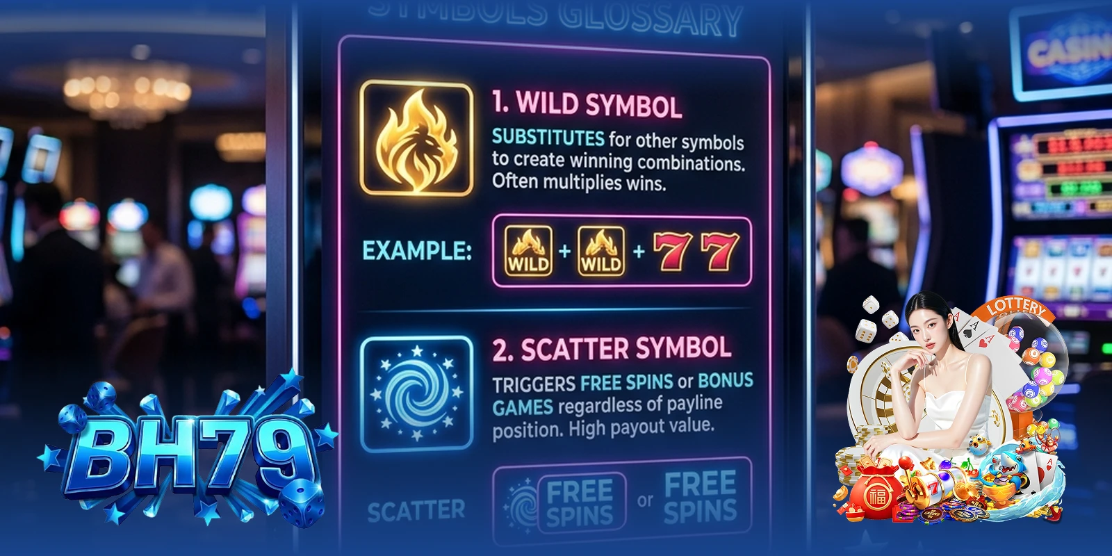 Thuật ngữ slots game BH79